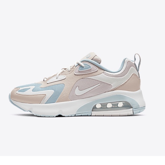 NEW IN BOX Nike Air Max 200 Women's Shoe Barely Rose White Summit 8
